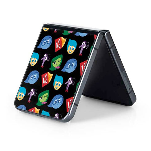 Disney Inside Out Character Pattern Galaxy Z Flip5 5G Skin