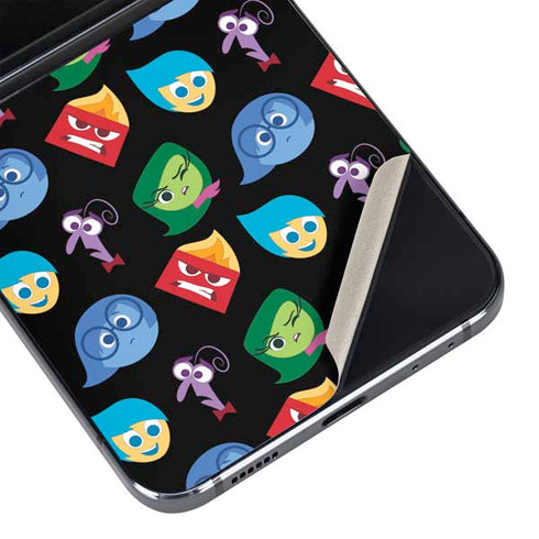 Disney Inside Out Character Pattern Galaxy Z Flip5 5G Skin