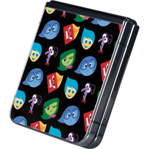 Disney Inside Out Character Pattern Galaxy Z Flip5 5G Skin