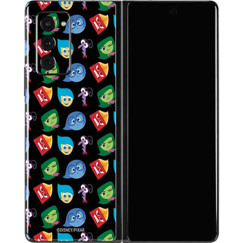 Disney Inside Out Character Pattern Galaxy Z Fold2 5G Skin