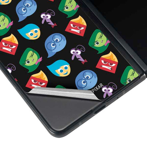 Disney Inside Out Character Pattern Galaxy Z Fold3 5G Skin