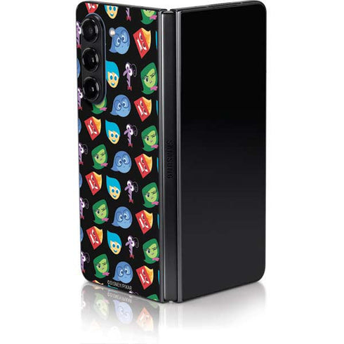 Disney Inside Out Character Pattern Galaxy Z Fold5 5G Skin