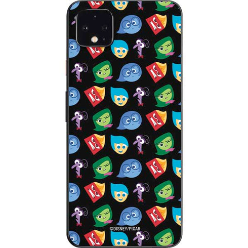 Disney Inside Out Character Pattern Google Pixel 4 XL Skin