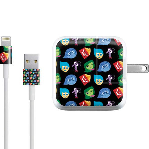 Disney Inside Out Character Pattern iPad Charger (10W USB) Skin