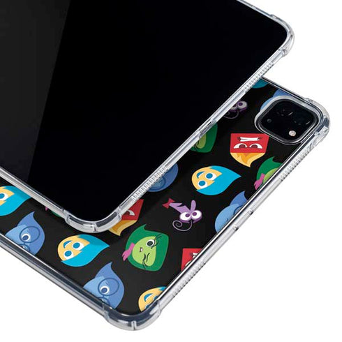 Disney Inside Out Character Pattern iPad Pro 12.9in (2020) Clear Case