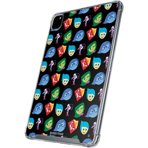 Disney Inside Out Character Pattern iPad Pro 12.9in (2020) Clear Case