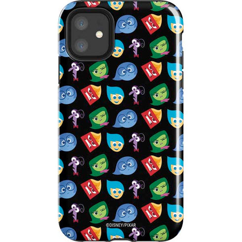 Disney Inside Out Character Pattern iPhone 11 Impact Case