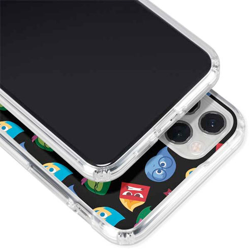 Disney Inside Out Character Pattern iPhone 11 Pro Clear Case
