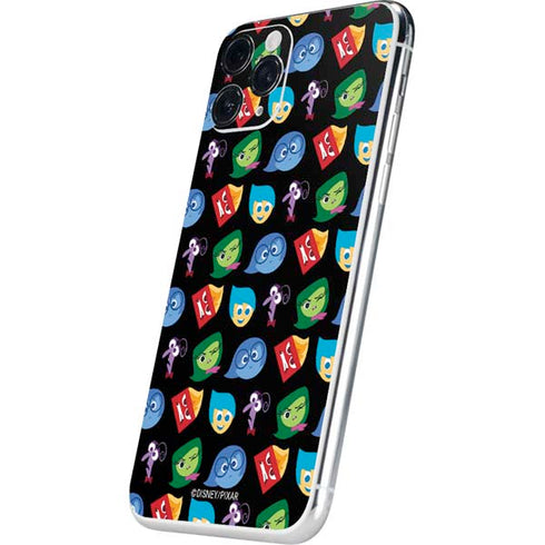 Disney Inside Out Character Pattern iPhone 11 Pro Skin