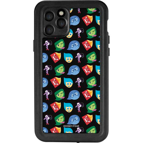 Disney Inside Out Character Pattern iPhone 11 Pro Waterproof Case