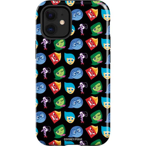Disney Inside Out Character Pattern iPhone 12 Mini Impact Case