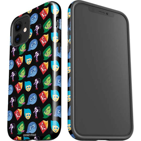 Disney Inside Out Character Pattern iPhone 12 Mini Impact Case