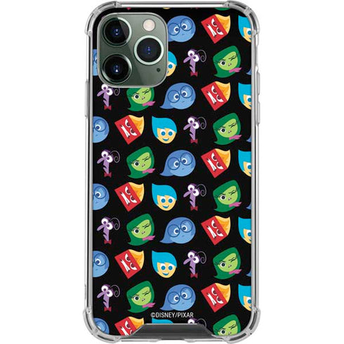 Disney Inside Out Character Pattern iPhone 12 Pro Max Clear Case