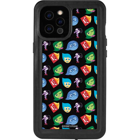 Disney Inside Out Character Pattern iPhone 12 Pro Max Waterproof Case