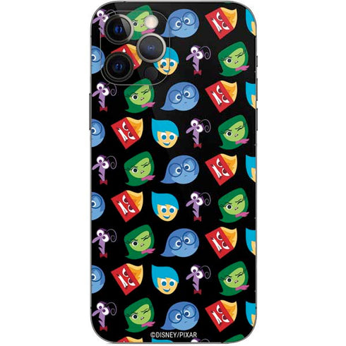 Disney Inside Out Character Pattern iPhone 12 Pro Skin