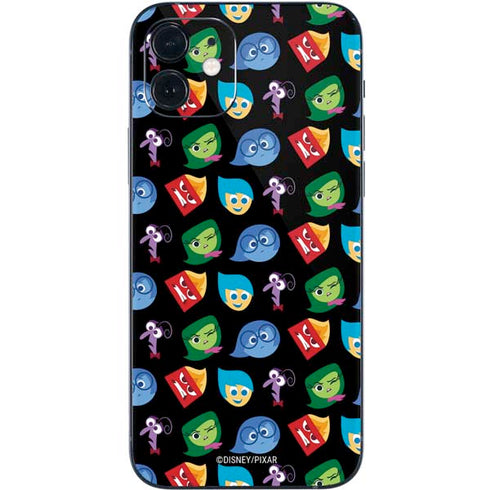 Disney Inside Out Character Pattern iPhone 12 Skin