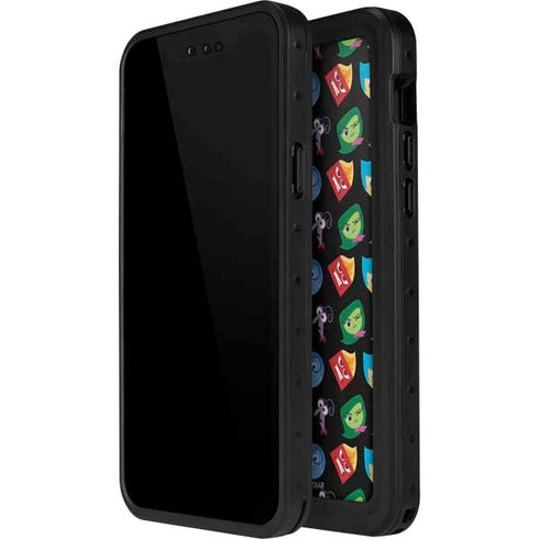 Disney Inside Out Character Pattern iPhone 12 Waterproof Case