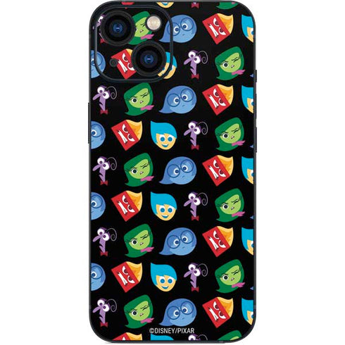 Disney Inside Out Character Pattern iPhone 13 Mini Skin