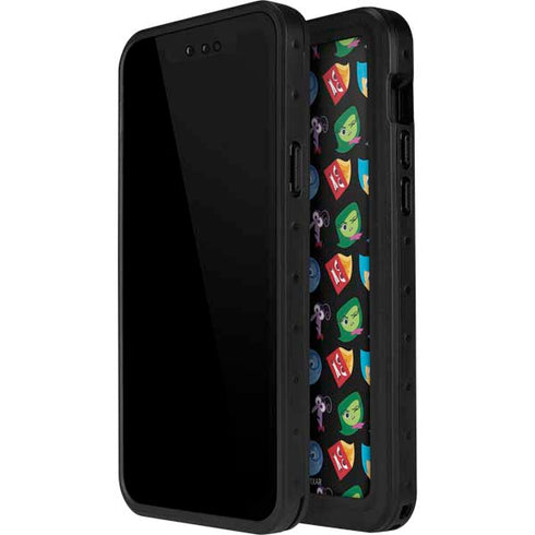 Disney Inside Out Character Pattern iPhone 13 Mini Waterproof Case
