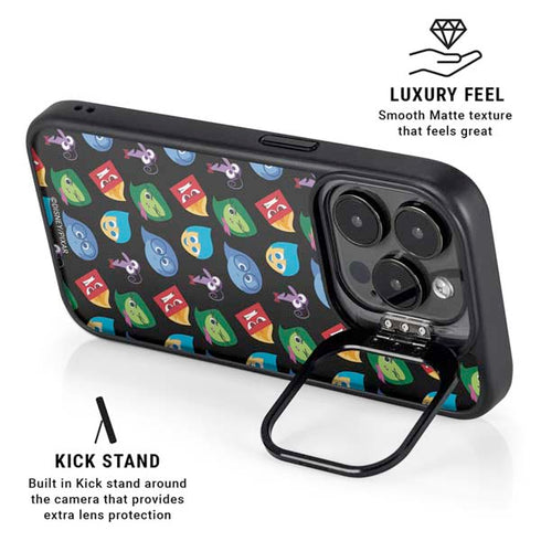 Disney Inside Out Character Pattern iPhone 13 Pro Kickstand Case