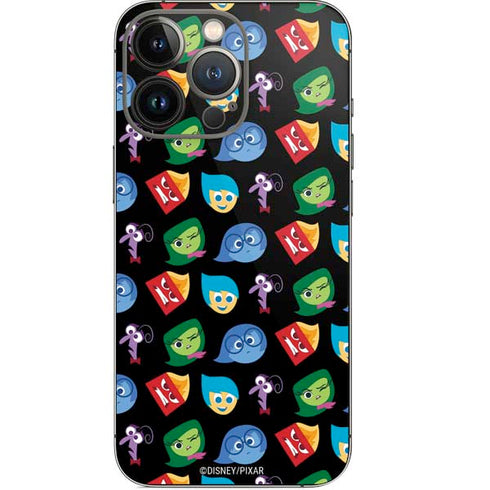 Disney Inside Out Character Pattern iPhone 13 Pro Skin