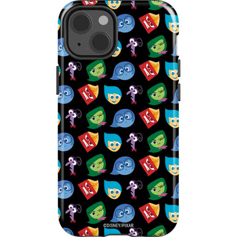 Disney Inside Out Character Pattern iPhone 14 Impact Case