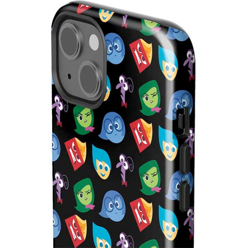 Disney Inside Out Character Pattern iPhone 14 Impact Case
