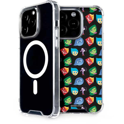 Disney Inside Out Character Pattern iPhone 14 Pro MagSafe Case