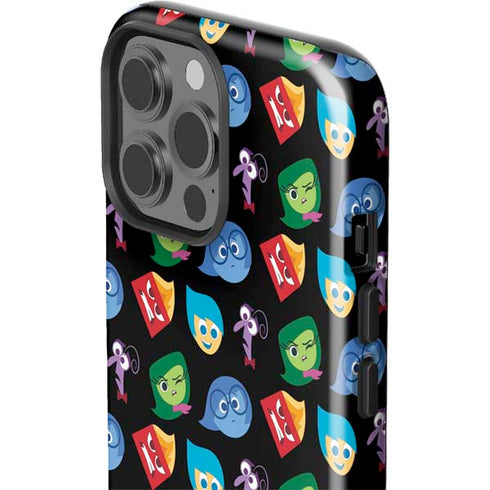 Disney Inside Out Character Pattern iPhone 14 Pro Max Impact Case