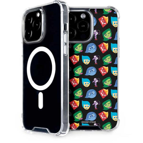 Disney Inside Out Character Pattern iPhone 14 Pro Max MagSafe Case