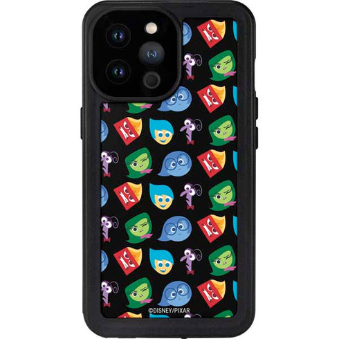 Disney Inside Out Character Pattern iPhone 14 Pro Max Waterproof Case
