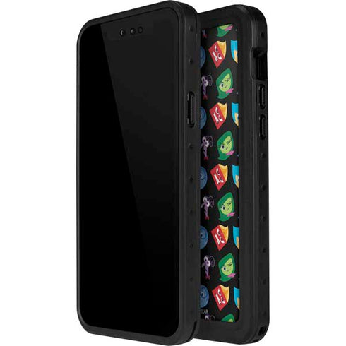 Disney Inside Out Character Pattern iPhone 14 Pro Max Waterproof Case