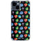 Disney Inside Out Character Pattern iPhone 15 Plus Clear Case