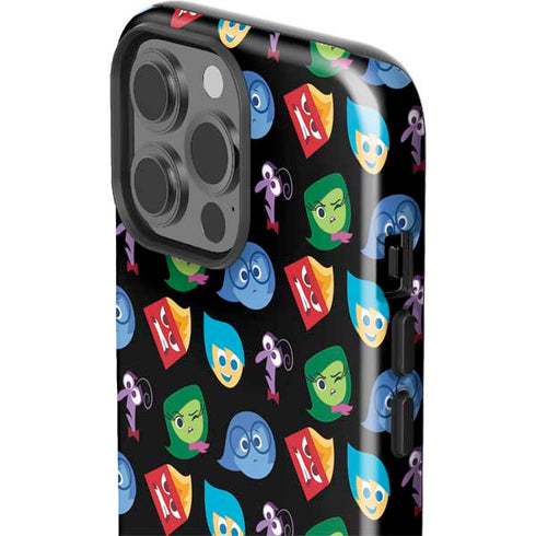 Disney Inside Out Character Pattern iPhone 15 Pro Max Impact Case