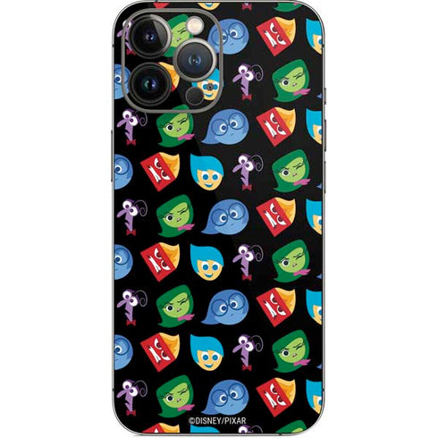 Disney Inside Out Character Pattern iPhone 15 Pro Max Skin