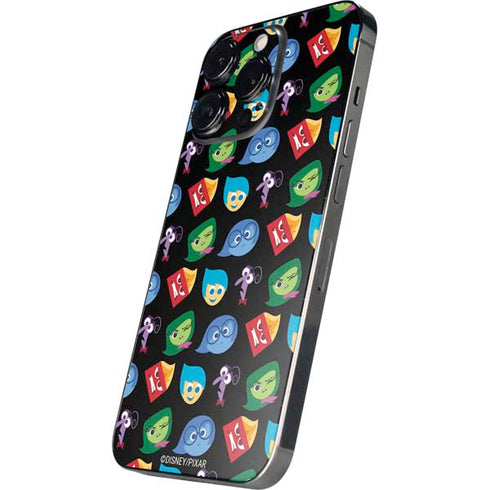 Disney Inside Out Character Pattern iPhone 15 Pro Max Skin