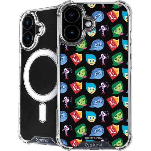 Disney Inside Out Character Pattern iPhone 16 MagSafe Case