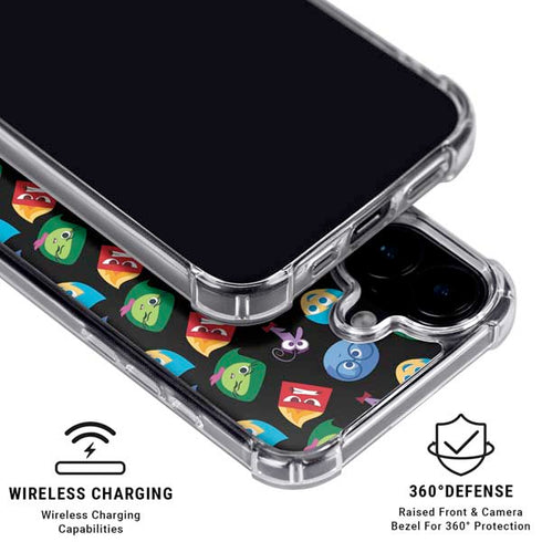 Disney Inside Out Character Pattern iPhone 16 MagSafe Case