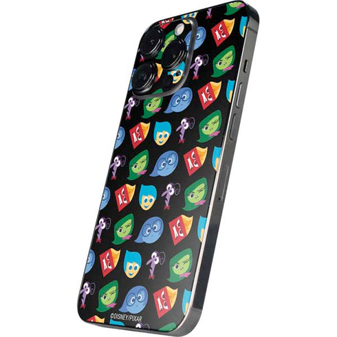 Disney Inside Out Character Pattern iPhone 16 Pro Max Skin