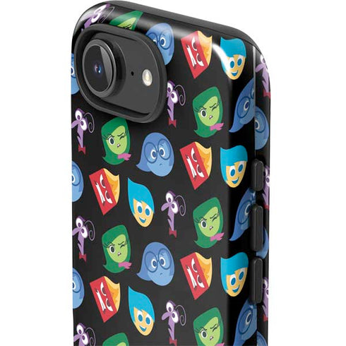 Disney Inside Out Character Pattern iPhone 16e Impact Case