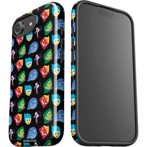 Disney Inside Out Character Pattern iPhone 16e Impact Case