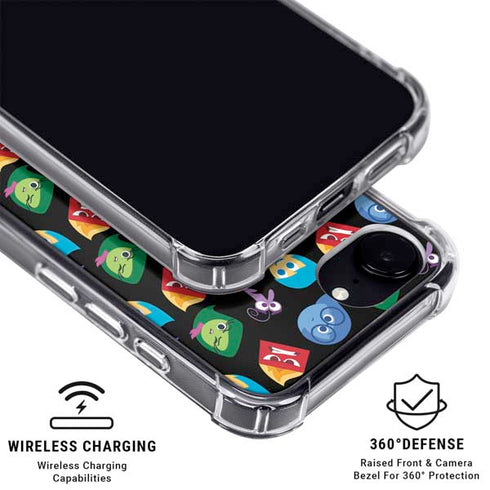 Disney Inside Out Character Pattern iPhone 16e MagSafe Case
