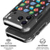 Disney Inside Out Character Pattern iPhone 18 Pro Clear Case