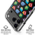 Disney Inside Out Character Pattern iPhone 18 Pro Clear Case