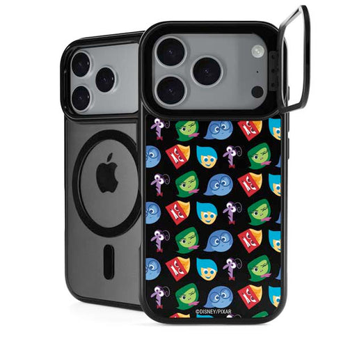 Disney Inside Out Character Pattern iPhone 18 Pro Kickstand Case