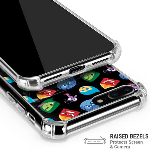 Disney Inside Out Character Pattern iPhone 7/8 Plus Clear Case