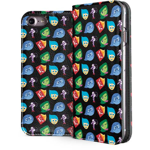 Disney Inside Out Character Pattern iPhone 7 Folio Case