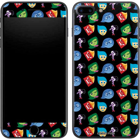 Disney Inside Out Character Pattern iPhone 7 Plus Skin