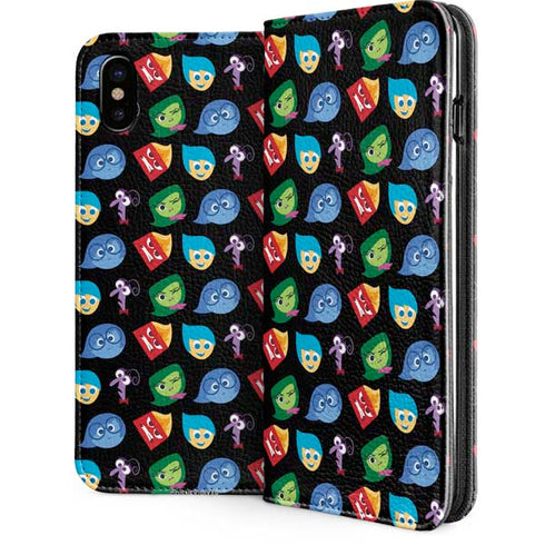 Disney Inside Out Character Pattern iPhone 8 Folio Case