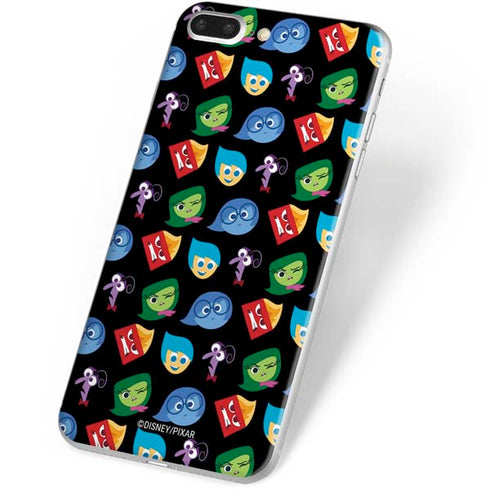 Disney Inside Out Character Pattern iPhone 8 Plus Skin